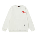 Evisu Seagull Logo Crewneck - White