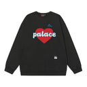 Evisu Palace Heart Logo Crewneck - Black