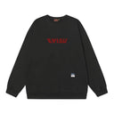 Evisu Wave Logo Crewneck Black
