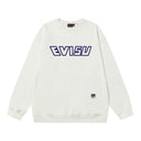 Evisu Outlined Logo Crewneck White