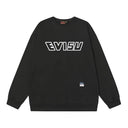 Evisu Outlined Logo Crewneck Black