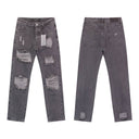 Godspeed Distressed Jeans — Grey, Black & Light Wash