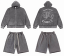 Saint Vanity Hoodie & Shorts Set - Olive, Grey, Black, Cream