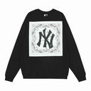 MLB NY Bandana Logo Crewneck — Black, White & Navy