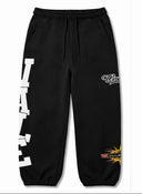 VALE Logo Sweatpants — Red, Green & Black
