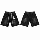 Valley Argyle Wash Denim Shorts
