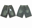 Valley Star Stud Cargo Denim Shorts