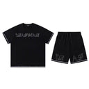 Trapstar Outline Logo Tee & Shorts Set