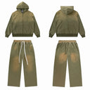 Valley Cross Embroidered Tracksuit Set