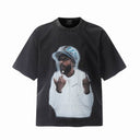 Blue Halo Portrait Graphic Tee