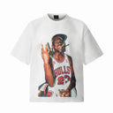 Michael Jordan Bulls Trophy Graphic Tee - White