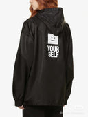 Acne Studios "Yourself" Coach Jacket — Black