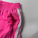 Adidas Bow-Stripe Wide Pants — Black & Pink