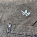 Adidas Wide-Leg Cargo Jeans — Light Blue Wash & Brown Wash
