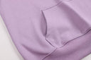 Sudadera con capucha y logo de corazón de Ami — Negro, blanco, beige y lavanda
