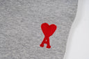 Pantalones de chándal con logo Ami Heart — Blanco, Gris, Negro