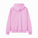 Ami Heart Logo Zip Hoodie — Pink