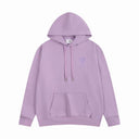 Ami Heart Logo Pullover Hoodie - Lavender