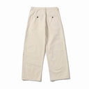 Ancellm Paint Splatter Workwear Pants — Cream