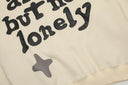 Broken Planet "Alone But Not Lonely" Hoodie — Cream in Beige, product photo 10