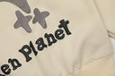 Broken Planet "Alone But Not Lonely" Hoodie — Cream in Beige, product photo 4