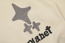 Broken Planet "Alone But Not Lonely" Hoodie — Cream in Beige, product photo 6