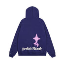 Sudadera con capucha Broken Planet Wordmark — Morado