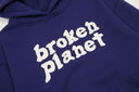 Sudadera con capucha Broken Planet Wordmark — Morado