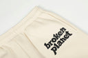 Broken Planet Cream Wide-Leg Sweatpants