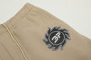 Broken Planet BP Patch Sweatpants - Brown & Tan