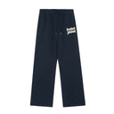 Broken Planet Navy Wide-Leg Sweatpants