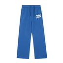 Broken Planet Wordmark Sweatpants Blue