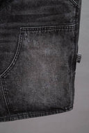 Carhartt Acid Wash Denim Shorts — Black
