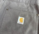 Carhartt Double Knee Carpenter Pants — Grey
