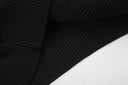 Corteiz Arch Logo Knit Zip Hoodie — Noir