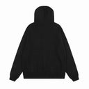 Corteiz Arch Logo Knit Zip Hoodie — Black