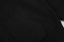 Corteiz Arch Logo Knit Zip Hoodie — Black