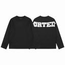 Corteiz Waffle Knit Long Sleeve Black