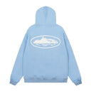 Corteiz Boat Logo Zip Hoodie — Light Blue, Blue & Navy