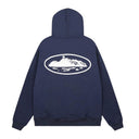 Corteiz Boat Logo Zip Hoodie — Light Blue, Blue & Navy