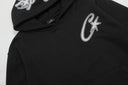 Corteiz Graffiti Star Logo Hoodie — Black