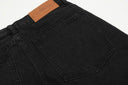 Corteiz Alcatraz Baggy Denim Shorts — Light Wash & Black, product photo 10