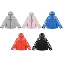 Corteiz Dragon Print Shell Jacket Grey Pink Blue Orange Black