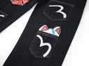 Evisu Multi-Pocket Embroidered Jeans