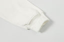 Sudadera de cuello redondo Evisu Seagull Wordmark — Negro y blanco