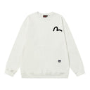 Evisu Seagull Back Logo Crewneck — Black & White