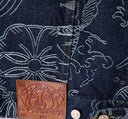 Evisu Allover Wave Denim Jacket