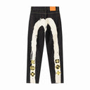 Evisu Arch Print Jeans Black