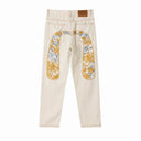 Evisu Wave Dragon Jeans Cream