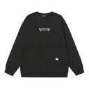 Evisu Text Logo Crewneck Black